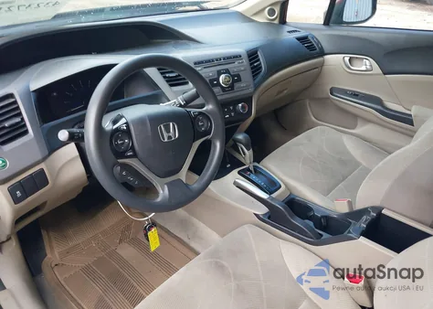 2012 Honda Civic Ex z USA, uszkodzony, nr VIN 19XFB2F87CE340755